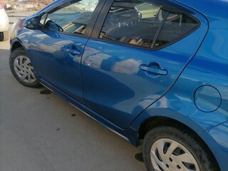 2015 Toyota Aqua I Рестайлинг, синий, 1250000 рублей, вид 3