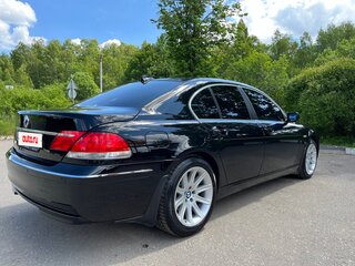 2007 BMW 7 серии 730i IV (E65/E66) Рестайлинг, чёрный, 6200000 рублей, вид 3