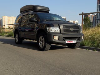 2008 Infiniti QX56 I Рестайлинг, чёрный, 1350000 рублей, вид 1