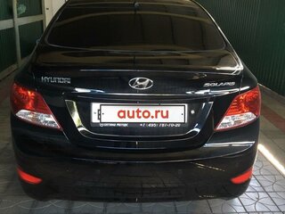 2013 Hyundai Solaris I, чёрный, 860000 рублей, вид 2