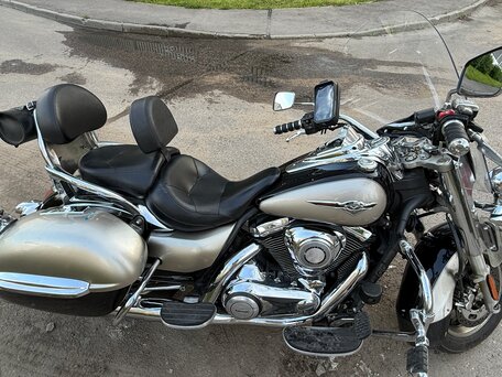 2010 Kawasaki VN1700 Vulcan, чёрный, 660000 рублей, вид 2
