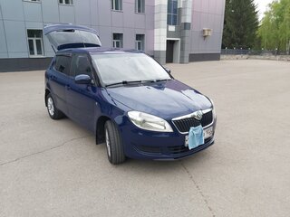 2011 Skoda Fabia II Рестайлинг, синий, 520000 рублей, вид 3
