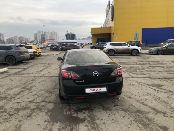 2008 Mazda 6 II (GH), чёрный, 620000 рублей - вид 5