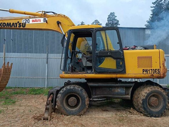 2003 Komatsu PW170, жёлтый, 4800000 рублей