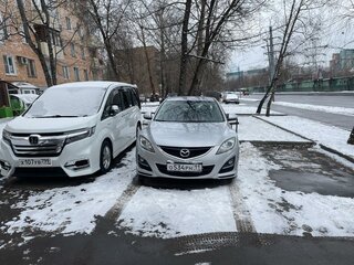 2012 Mazda 6 II (GH) Рестайлинг, серебристый, 1150000 рублей, вид 1