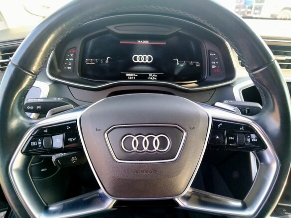 2021 Audi A6 40 TFSI V (C8), чёрный, 3619839 рублей - вид 6