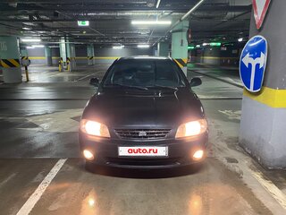 2007 Kia Spectra I Рестайлинг 2, чёрный, 350000 рублей, вид 3