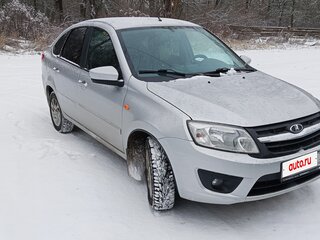 2015 Lada (ВАЗ) Granta I, серебристый, 475000 рублей, вид 3