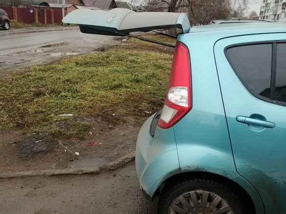 2009 Suzuki Splash I, голубой - вид 5
