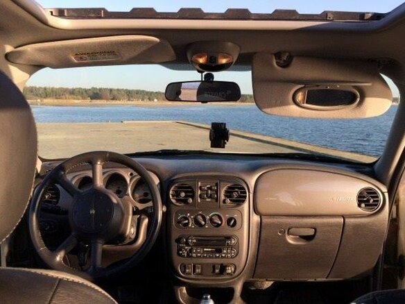 2002 Chrysler PT Cruiser, бежевый - вид 4