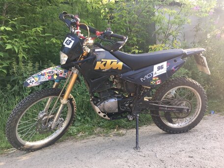 2013 Baltmotors Motard 200, чёрный, 45000 рублей, вид 3