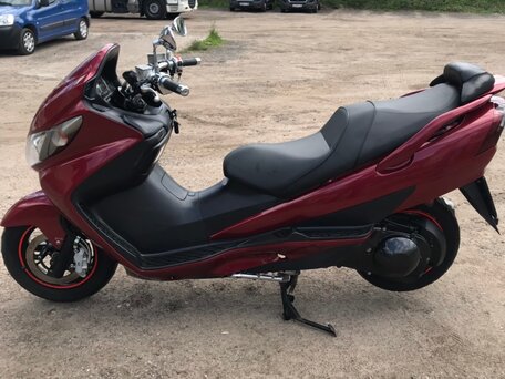 2006 Suzuki Burgman (SkyWave) 400, красный, 250000 рублей, вид 1