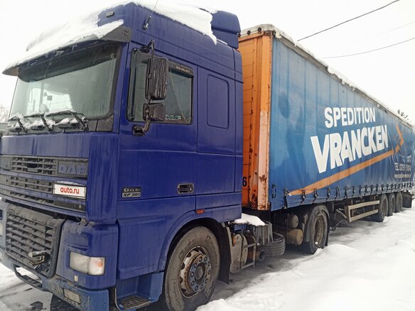 2000 DAF 95XF, синий, 1500000 рублей - вид 1