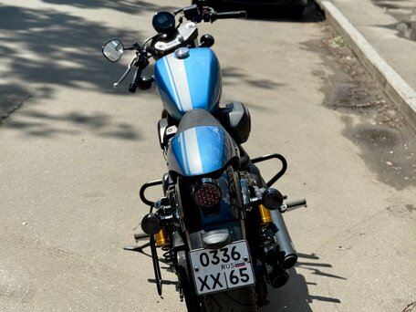 2015 Yamaha XV950 Bolt, голубой, 780000 рублей, вид 4