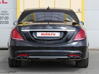 2016 Mercedes-Benz S-Класс AMG 63 AMG Long III (W222, C217), чёрный, 3885000 рублей, вид 5
