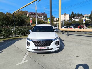 2018 Hyundai Santa Fe IV, белый, 3200000 рублей, вид 2