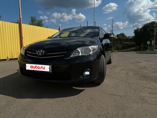 2011 Toyota Corolla X (E140, E150) Рестайлинг, чёрный, 1150000 рублей, вид 1