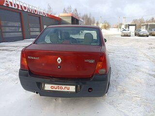 2008 Renault Logan I, красный, 280000 рублей, вид 4