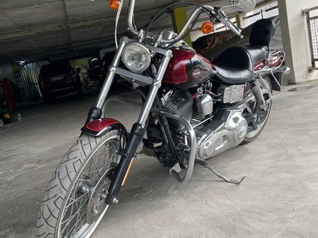 2002 Harley-Davidson Dyna Wide Glide, красный, 750000 рублей, вид 5