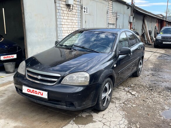 2009 Chevrolet Lacetti I, чёрный, 255000 рублей - вид 1