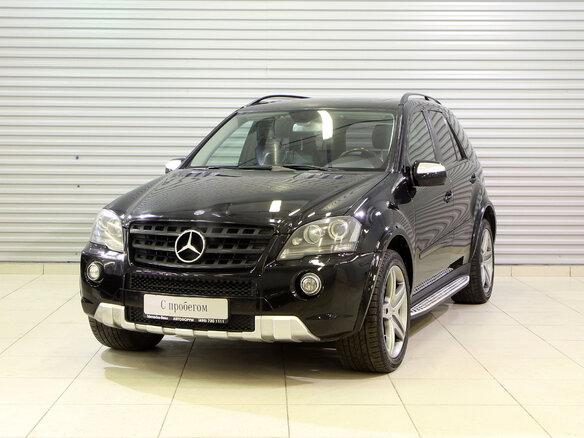2010 Mercedes-Benz M-Класс 500 II (W164) Рестайлинг, чёрный