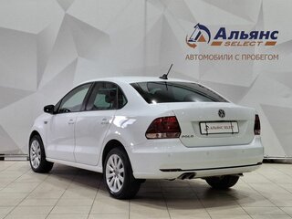 2018 Volkswagen Polo V Рестайлинг, белый, 1380000 рублей, вид 5