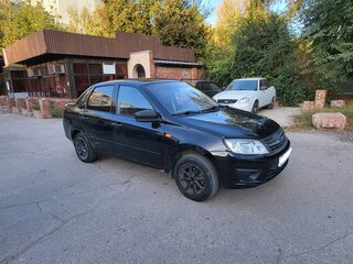 2015 Lada (ВАЗ) Granta I, чёрный, 330000 рублей, вид 2