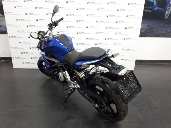 2018 BMW G 310 R, синий - вид 3