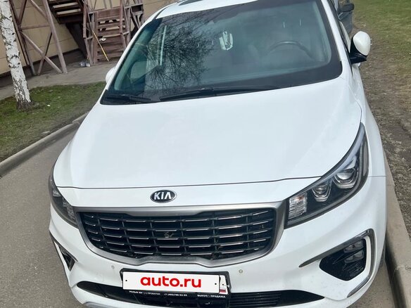 2018 Kia Carnival III, белый, 2950000 рублей