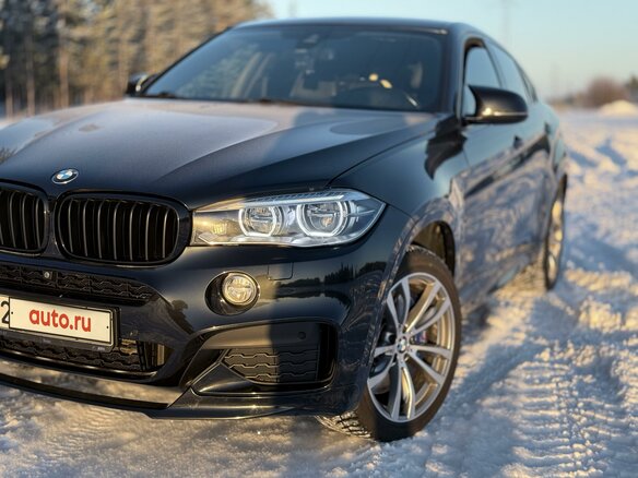 2019 BMW X6 40d II (F16), чёрный, 6000000 рублей - вид 3