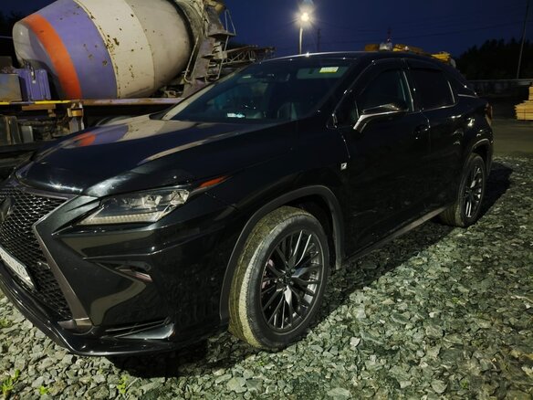 2016 Lexus RX 200t IV, чёрный, 3650000 рублей