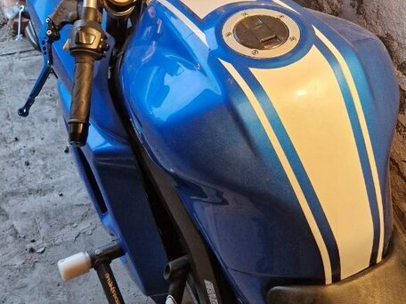 2009 Suzuki SV 650, синий, 380000 рублей, вид 4