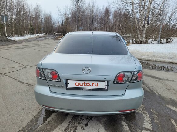 2006 Mazda 6 I (GG) Рестайлинг, серебристый, 510000 рублей - вид 5