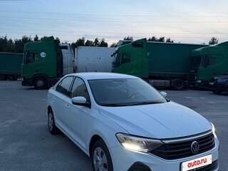 2022 Volkswagen Polo VI, белый, 1250000 рублей, вид 3