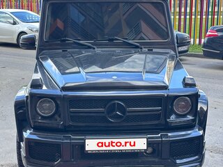2008 Mercedes-Benz G-Класс 500 II (W463) Рестайлинг 1, чёрный, 3490000 рублей, вид 2