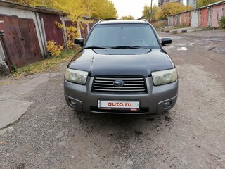 2006 Subaru Forester II Рестайлинг, чёрный, 850000 рублей, вид 1