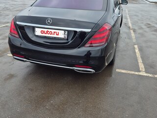 2019 Mercedes-Benz S-Класс 350 d Long VI (W222, C217) Рестайлинг, чёрный, 5600000 рублей, вид 4