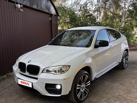 2013 BMW X6 30d I (E71) Рестайлинг, белый, 2500000 рублей, вид 1