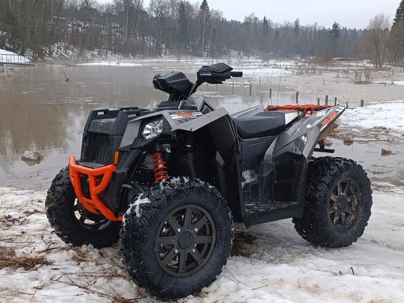 2016 Polaris Scrambler 1000, серый, 1390000 рублей - вид 6
