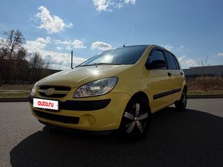 2006 Hyundai Getz I Рестайлинг, жёлтый, 350000 рублей, вид 2
