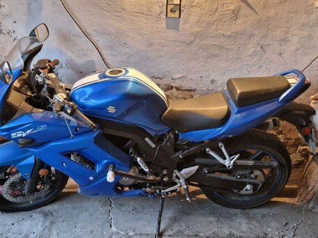 2009 Suzuki SV 650, синий, 380000 рублей, вид 5