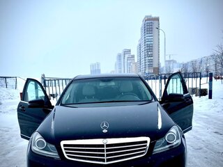 2012 Mercedes-Benz C-Класс 300 III (W204) Рестайлинг, чёрный, 1600000 рублей, вид 4