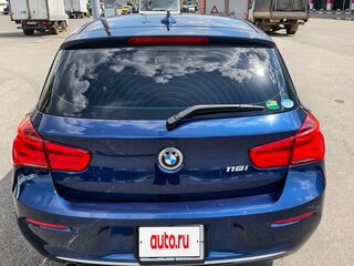 2015 BMW 1 серии 118i II (F20/F21) Рестайлинг, синий, 1400000 рублей, вид 5