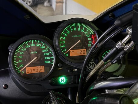 2002 Yamaha FZS600 Fazer, синий, 450000 рублей, вид 5