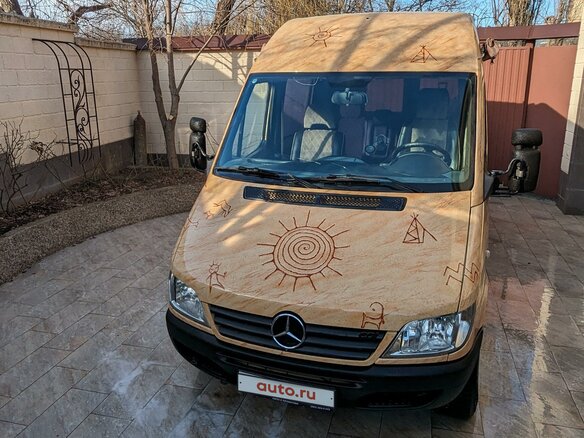 2005 Mercedes-Benz Sprinter, жёлтый, 3300000 рублей - вид 30