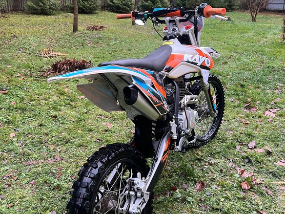 2024 Kayo K1-L 150 MX, белый, 100000 рублей - вид 7