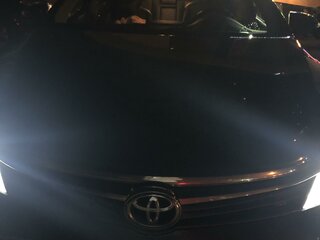 2015 Toyota Camry VII (XV50) Рестайлинг, серый, 2330000 рублей, вид 3