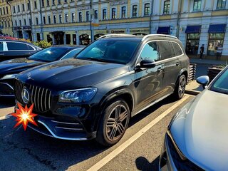 2020 Mercedes-Benz GLS 400 d II (X167), чёрный, 9500000 рублей, вид 1