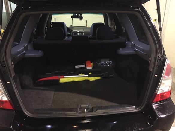 2007 Subaru Forester II Рестайлинг, чёрный - вид 5