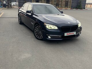 2013 BMW 7 серии Long 740Li xDrive V (F01/F02/F04) Рестайлинг, синий, 1850000 рублей, вид 2
